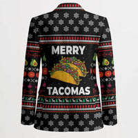 Merry Tacomas Christmas Blazer Xmas Holiday Patterns - Wonder Print Shop