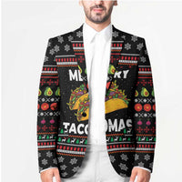 Merry Tacomas Christmas Blazer Xmas Holiday Patterns - Wonder Print Shop