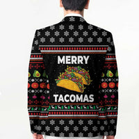 Merry Tacomas Christmas Blazer Xmas Holiday Patterns - Wonder Print Shop