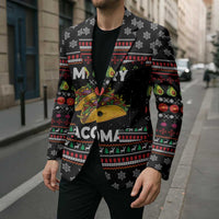 Merry Tacomas Christmas Blazer Xmas Holiday Patterns - Wonder Print Shop