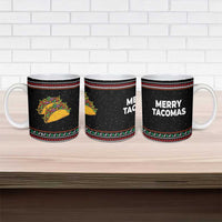 Merry Tacomas Christmas Ceramic Mug Xmas Holiday Patterns - Wonder Print Shop