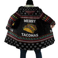 Merry Tacomas Christmas Cloak Xmas Holiday Patterns - Wonder Print Shop