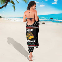 Merry Tacomas Christmas Sarong Xmas Holiday Patterns - Wonder Print Shop