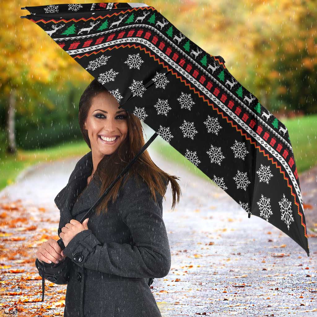 Merry Tacomas Christmas Umbrella Xmas Holiday Patterns - Wonder Print Shop