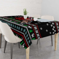 Running Oh What Fun Christmas Tablecloth Xmas Holiday Patterns - Wonder Print Shop