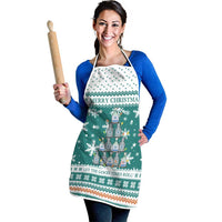 Sanitizer Merry Christmas Apron Xmas Holiday Patterns - Wonder Print Shop