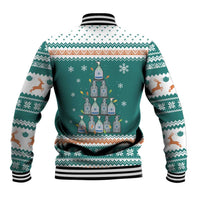 Sanitizer Merry Christmas Baseball Jacket Xmas Holiday Patterns - Wonder Print Shop