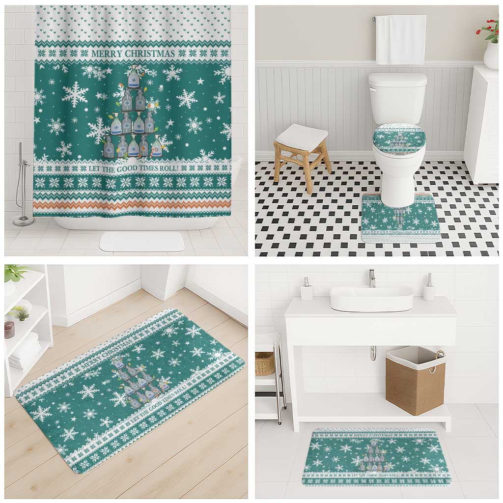 Sanitizer Merry Christmas Bathroom Set Xmas Holiday Patterns - Wonder Print Shop