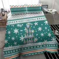Sanitizer Merry Christmas Bedding Set Xmas Holiday Patterns - Wonder Print Shop