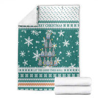 Sanitizer Merry Christmas Blanket Xmas Holiday Patterns - Wonder Print Shop