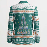 Sanitizer Merry Christmas Blazer Xmas Holiday Patterns - Wonder Print Shop