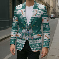 Sanitizer Merry Christmas Blazer Xmas Holiday Patterns - Wonder Print Shop