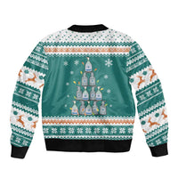 Sanitizer Merry Christmas Bomber Jacket Xmas Holiday Patterns - Wonder Print Shop