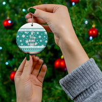 Sanitizer Merry Christmas Ceramic Ornament Xmas Holiday Patterns - Wonder Print Shop
