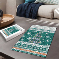 Sanitizer Merry Christmas Puzzle Xmas Holiday Patterns - Wonder Print Shop