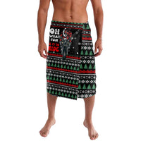 Santa And Motor Christmas Lavalava Xmas Holiday Patterns - Wonder Print Shop