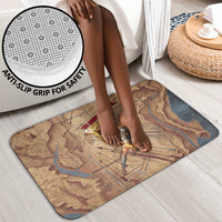 Satis Bathroom Set with Fiery Bow and Arrow in Ancient Egyptian Warrior