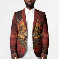 Sekhmet Blazer Egyptian Fiery Lioness Head and Ancient Warrior