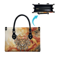 Menhit Leather Bag Lioness Warrior Goddess Uraeus Serpent Fire and Feathers Ancient Egyptian