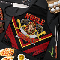 Noble Shriners Apron Masonic Egyptian Pharaoh Scimitar Emblem