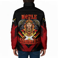 Noble Shriners Padded Jacket Masonic Egyptian Pharaoh Scimitar Emblem