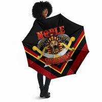 Noble Shriners Umbrella Masonic Egyptian Pharaoh Scimitar Emblem