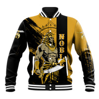 Noble Shriners Baseball Jacket Egyptian Pharaoh Warrior - Scimitar Sword