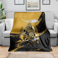 Noble Shriners Blanket Egyptian Pharaoh Warrior - Scimitar Sword