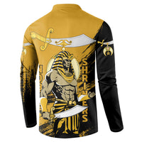 Noble Shriners Button Sweatshirt Egyptian Pharaoh Warrior - Scimitar Sword