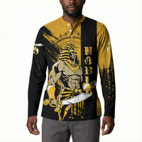 Noble Shriners Button Sweatshirt Egyptian Pharaoh Warrior - Scimitar Sword
