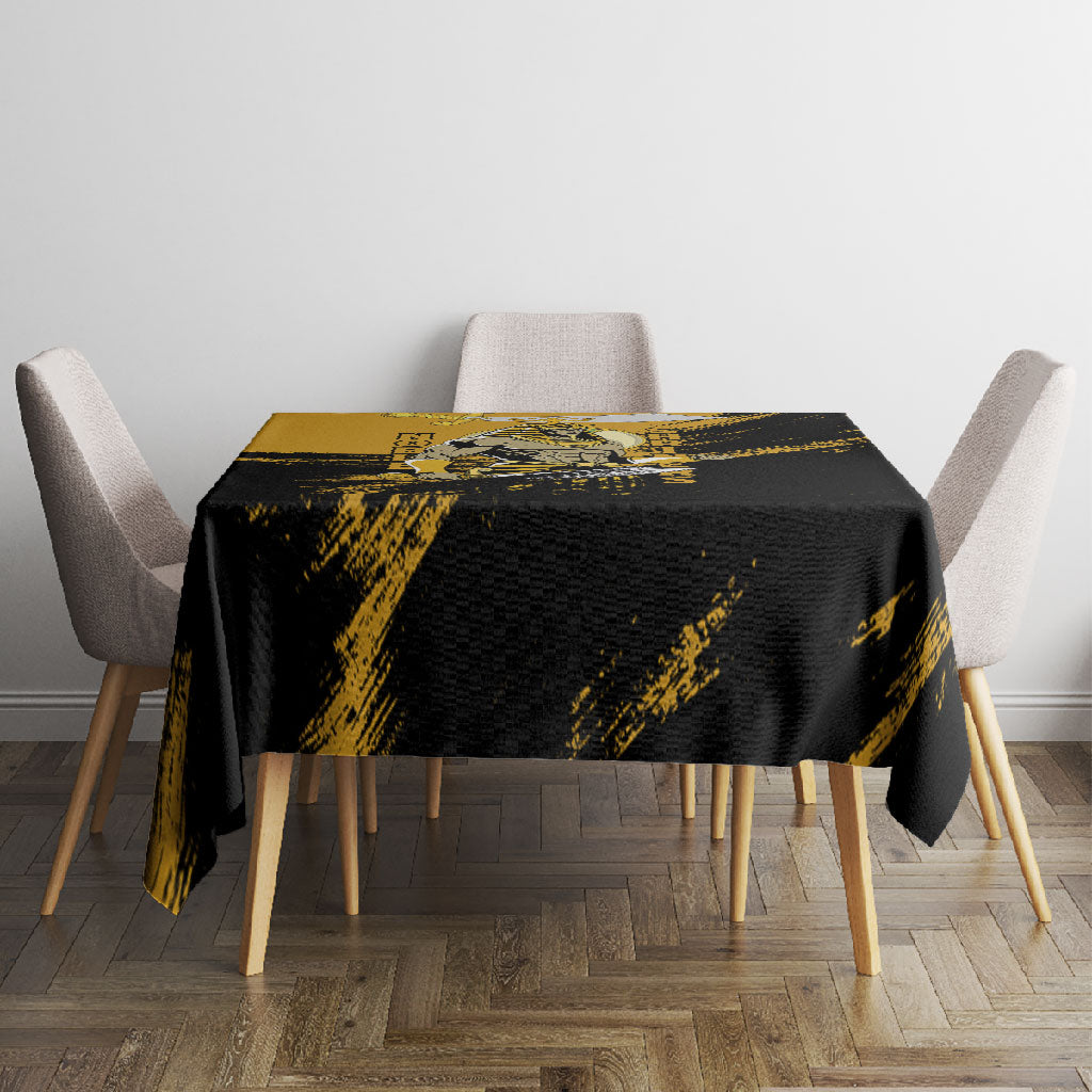 Noble Shriners Tablecloth Egyptian Pharaoh Warrior - Scimitar Sword