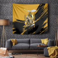 Noble Shriners Tapestry Egyptian Pharaoh Warrior - Scimitar Sword