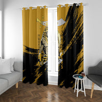 Noble Shriners Window Curtain Egyptian Pharaoh Warrior - Scimitar Sword