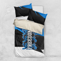 Estonia Flag 1884 Freedom Bedding Set Geometric Lion Crest National Pride