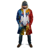 Romania We Are Free Eagle Cloak Romanian Flag Broken Chains - Watercolor Style