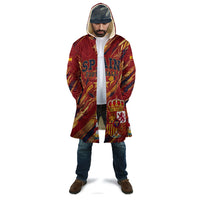 Personalized Spain Football Cloak Spanish Shield Bull Mascot