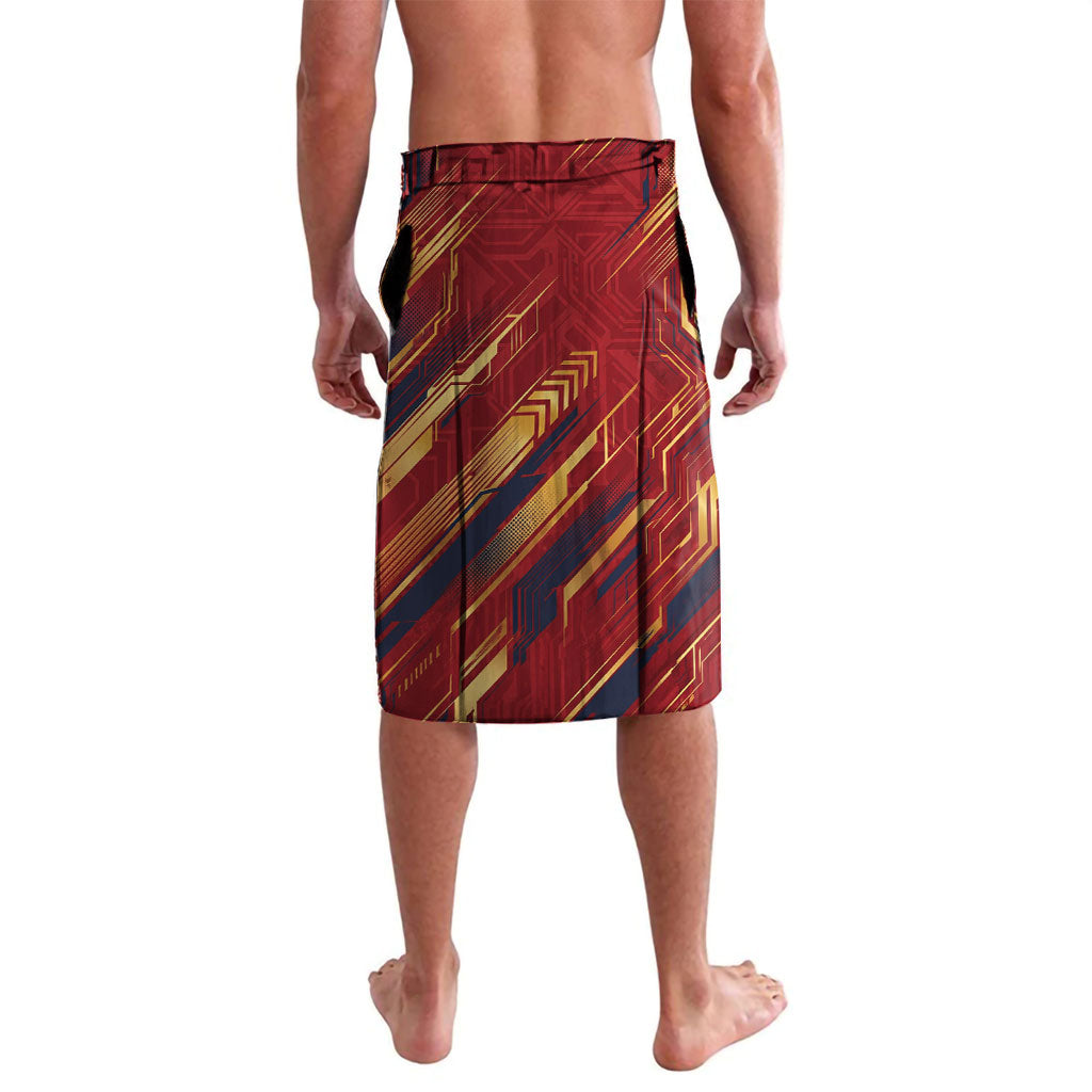 Personalized Spain Football Lavalava Spanish Shield Bull Mascot