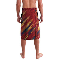 Personalized Spain Football Lavalava Spanish Shield Bull Mascot