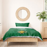 Happy Teachers Day Sun Mascot Bedding Set Cute Cartoon Sunshine School Supplies Graphic Illustration