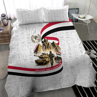 Egyptian Armed Forces Bedding Set Military Pharaoh Pyramids Egyptian Hieroglyphs