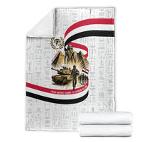 Egyptian Armed Forces Blanket Military Pharaoh Pyramids Egyptian Hieroglyphs