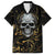 Skull Mable Golden Abstract Art Hawaiian Shirt Fuck You Excuses Learn To Admit When You Fuck Up - Wonder Print Shop