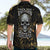 Skull Mable Golden Abstract Art Hawaiian Shirt Fuck You Excuses Learn To Admit When You Fuck Up - Wonder Print Shop