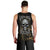 Skull Mable Golden Abstract Art Men Tank Top Fuck You Excuses Learn To Admit When You Fuck Up - Wonder Print Shop