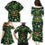 Skull and Shamrock Leaf Pattern Family Matching Puletasi Dress and Hawaiian Shirt Good Luck - Wonder Print Shop