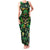 Skull and Shamrock Leaf Pattern Family Matching Tank Maxi Dress and Hawaiian Shirt Good Luck - Wonder Print Shop