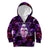 Skull and Moth Kid Hoodie Fantasy Cosmic Abstract - Grunge Purple Art - Wonder Print Shop