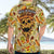 Skull Pizza Pattern Hawaiian Shirt Rest in pizza - Wonder Print Shop