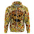 Skull Pizza Pattern Hoodie Rest in pizza - Wonder Print Shop