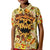 Skull Pizza Pattern Kid Polo Shirt Rest in pizza - Wonder Print Shop